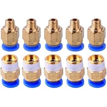 Conectores Pc4 M6 E Pc4 01 Pneumático Para Ptfe Impressora3d Conectores Pc4 M6 E Pc4 01 Pneumático Para Ptfe Impressora3d