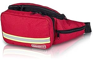 EB Elite Bags, EMS, Sac banane trousse de premiers soins, Basique, Rouge