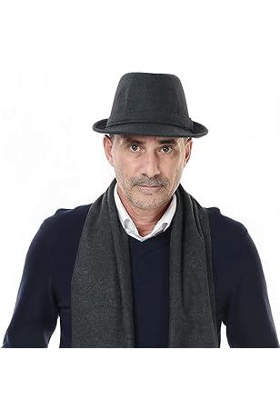 Cappello Fedora FBBULES In Feltro Ripiegabile - Stile Gangster Elegante Unisex - Per Viaggi E Occasioni Speciali - Foto 8
