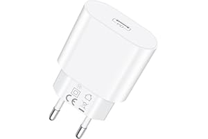 ARCCRA Ładowarka USB C, Zasilacz USB-C 20W z PD3.0, Szybka Ładowarka iPhone, Power Adapter USB C, Wtyczka Typu-C, Gniazdo USB-C Kompatybilny z iPhone 15/14/13/12/Pro/Max/Plus/mini/11/SE/XS/XR/X/8/iPad