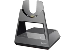 Poly Voyager Office Base (Plantronics) Compatible avec Voyager Focus 2 et Voyager 4300 UC Series (Vendu séparément) Connexion avec PC/Mac, Bureau et téléphone Portable Version équipe 218472-02