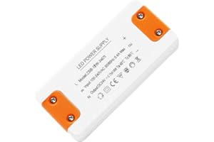 ZAKVOP transformateur 220v 24v 18W, Alimentation 24V 0.75A, convertisseur 220v 24v, transformateur 220v 24v led, Transfo AC à DC, transfo 24v 220v Pour G4, GU5.3, MR11, MR16, Non Dimmable