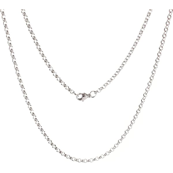 Collana Cuba Donna In Argento 925 - Senza Ciondolo | Lunghezza Regolabile 40-75 Cm - Foto 3