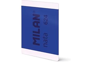 MILAN® Libreta A4 encolada, papel blanco, 48 hojas nata®, azul