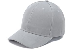 Boolavard - Gorra de Béisbol para niños y niñas, de Algodón Suave, Ligera, Tamaño Ajustable para niños de 2 a 9 años