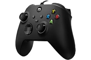 DYONDER Controller Wired compatibile con Xbox One, Xbox Series X/S, Xbox One X/S, PC Windows 7/8/10, (nero)
