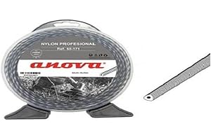 Millasur Anova Hilo desbrozadora Nylon Bajo Ruido Cyclone 3, 50 X 36 MT