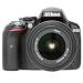 Nikon D5300 24.2MP Digital SLR Camera (Black) with AF-P 18-55mm f/ 3.5-5.6g VR Kit Lens, Card and Camera Bag RS.33990.00