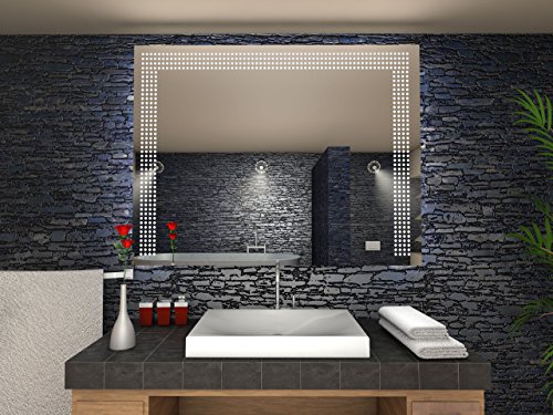 Spiegelwerk Cassis Badspiegel mit LED Beleuchtung - B: 70 cm x H: 90 cm