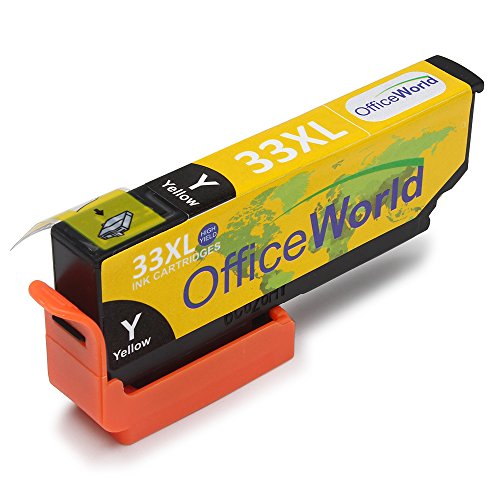 OfficeWorld Kompatible Patronen Ersatz für 33XL Tinte Hohe Kapazität Kompatibel mit Expression Premium XP-530 XP-630 XP-635 XP-830 XP-640 XP-900 XP-540 XP-645 - 6
