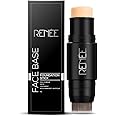 RENEE Face Base Foundation Stick with Applicator Chai Tea 8gm| Enriched with White Clay| Weightless & Long-lasting Formula| Velvet Matte Finish