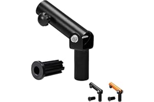 Yes4All T-Bar Row Plate Post Insert Landmine Attachments – Fit 5cm Olympic Bars – Full 360° Swivel Multifunctional Gym Equipment for Full Body Workout