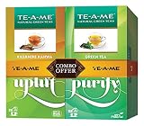 TE-A-ME Kashmiri Kahwa Green Tea,-25 Tea Bags+ Natural Green Tea, 25 Tea Bags FREE RS.160 (48.00% Off) - Amazon
