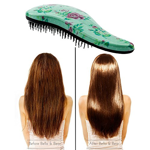 Haarbürsten von Bella & Bear, die beste entwirrende Bürste für nasses oder trockenes Haar, ideal für Erwachsene und Kinder, keine verknoteten Haare mehr. - 6
