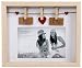 Produktbild Wäschespinne mit Wäscheklammern, Holz, für 6 X 4 Fotos, mit Aufschrift "Best Friends"