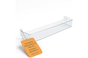 LB LINEA BLANCA RO Linea Blanca ® Estante Botellero Puerta Frigorifico Compatible Con Balay 11013414 463x125x50 mm Repuesto Original Para Modelos 3KF6650MI 3FCE640ME/17 3FCE642XE/26 3KF6550MI/38 3KFE765WI/01 XXL