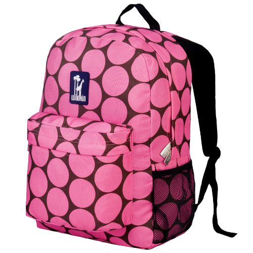 Preisvergleich Produktbild Wildkin Crackerjack Rucksack, Mädchen, Big Dots Pink, Einheitsgröße