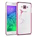 Produktbild kwmobile Samsung Galaxy A7 (2015) Hülle - Handyhülle für Samsung Galaxy A7 (2015) - Handy Case in Pink Transparent