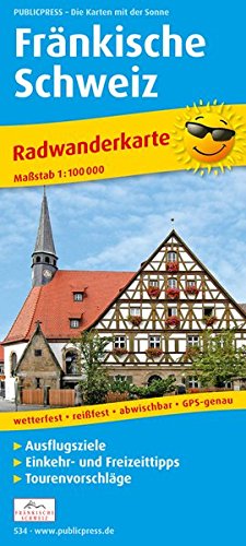Download Fränkische Schweiz: Radkarte mit Ausflugszielen, Einkehr- & Freizeittipps sowie Mountainbike- und Rennradrouten, E-Bike-Verleih- und Ladestationen, ... GPS-genau. 1:100000 (Radkarte / RK)