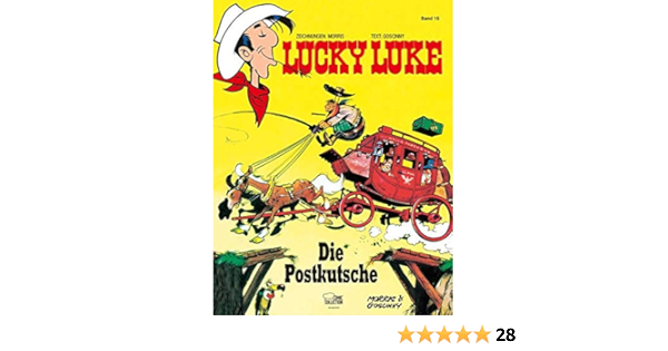 Lucky Luke 15 Die Postkutsche Amazon De Morris Goscinny Rene Penndorf Gudrun Bucher