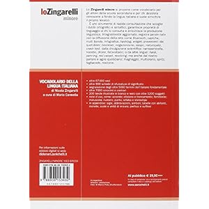 Lo Zingarelli minore. Quindicesima edizione