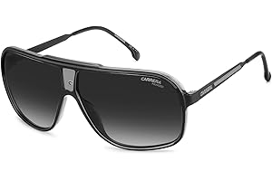 Carrera GRAND PRIX 3 Mężczyźni Okulary przeciwsłoneczne BLACK/GREY SHADED 64/9/135