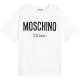 T-shirt Moschino Kids HUM030LAA0110101 bianca PE22