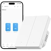 Interruptor Inteligente Zigbee SONOFF, Requiere Centro Zigbee SONOFF, Interruptor Smart, Sin Neutro o Con Neutro, Control por