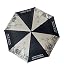 Rain Bird 3 Fold Black Printed Nylon Umbrella Auto Open RS.425.00