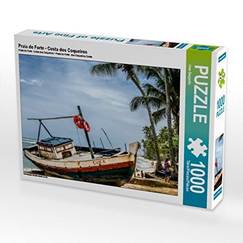 Preisvergleich Produktbild Praia Do Forte - Costa DOS Coqueiros 1000 Teile Puzzle Quer