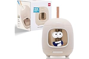 SIVELIKE Electric Pencil sharpener,2 Years Warranty,Battery/2A USB Powered,5000 Times for Blade,Suitable for 6.5-8mm Pencil Sharpener,Automatic Pencil Sharpeners for Kids,School, Home, Office, Classroom (Grey)