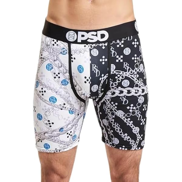 Boxer Uomo In Tessuto Traspirante - Motivo Floreale Etnico Colorato - Slip Aderenti Con Elastico, Taglie S-XXL
