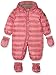 Marc O' Polo Kids Girl's Schneeanzug M. Kapuze Und Abnehmbar Snowsuit, Pink-Rosa (Baroque Rose 2017), 6-9 Months