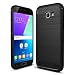 Produktbild Samsung Galaxy A3 2017 Hülle Schwarz , TUTUWEN Luxus Silikon Handyhülle Schutzhülle TPU Case Backcover Bumper Slimcase Etui Tasche für Samsung Galaxy A3 2017 A320 4.7"