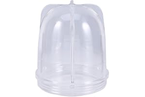 ZERONE Tasse de Centrifugeuse, Rechange pour Haute et Courte, Pièces Mixeur Magic Bullet 250 W, Transparente De Centrifugeuse MéLangeur PièCes En Plastique Presse-Agrumes Accessoires (Courte)