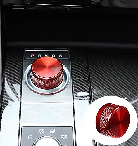 Zinc Alloy Auto Gear Shift Knob Head Cover for Discovery Sport(red)