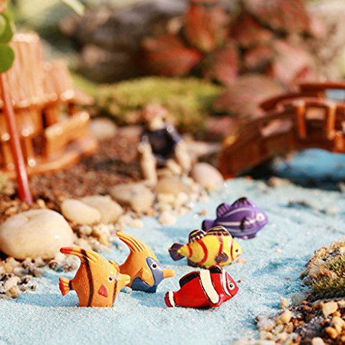 10x Miniatur Puppenstuben Landschaft Bonsai Garten DIY Dekor Tier Pflanz Spielzeug - 2
