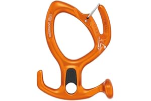 Petzl, Pirana Guide, Adjustable Clutch Discretion With Spur And Locking Asola For Torrentism, Orange, U, Unisex Adult