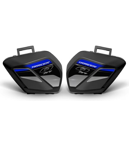 Resin Bike Autocollant Résine 3D Moto Pour Yamaha Tracer 9 GT - Protection Réservoir Bleu Made In Italy