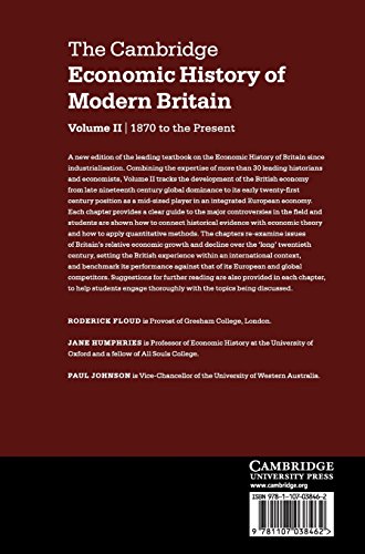 The Cambridge Economic History of Modern Britain