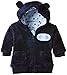 Produktbild Twins Baby - Jungen Fleecejacke mit Kapuze, Einfarbig, Gr. 68, Blau (19-4024 - marine)