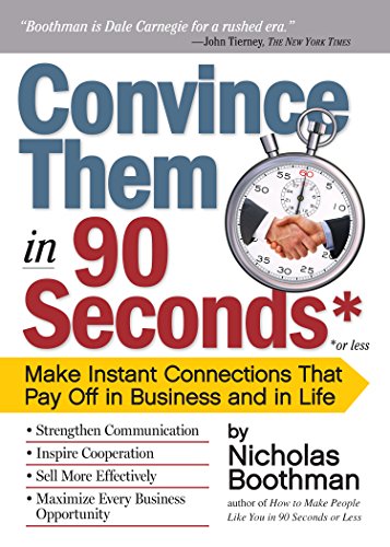 Convince Them in 90 Seconds RS.253 (71.00% Off) - Amazon