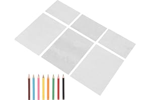 GERNIE Kit di Carta Termoretraibile a Fiori per Bops Pellicola per Forcine Carta in Plastica per Carta Artistica Fai da Te Foglio di Begonia Tagliato per Pezzi Foglio Termoretraibile