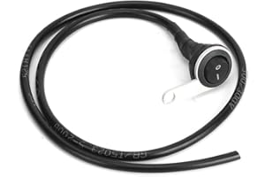 Akozon 22 mm interruttore impermeabile pulsante manubrio/interruttore a bilanciere bici elettrico interruttore luce manubrio