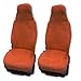 Produktbild RAU Universal Sitzbezuge Schonbezüge aus 100% Frottee Farbe: Terracotta für Pilotsitze und Wohnmobile