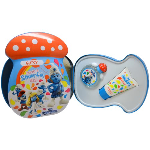 Smurfs Gutsy Eau De Toilette 50ml and Shower Gel 75ml Gift Set for Him and Her