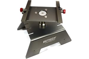 Integy RC Model OBM-1299GUN Alloy Car Stand Workstation for Axial 1/10 SCX-10, RR10 Bomber & Wraith