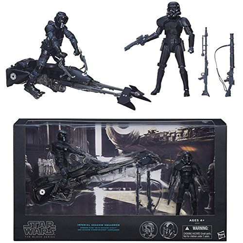 Preisvergleich Produktbild Star Wars Imperial Shadow Squadron 15,2 cm Action Figuren schwarz Serie – Limited Edition exclusive Set