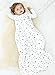 Woolino 4 Season Baby Sleep Bag - Merino Wool Baby Sleeping Bag 2Mo-2Yrs Stars Gray