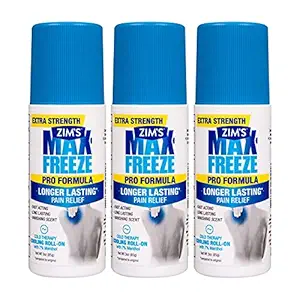 Zim's Max-Freeze Pro Formula Roll-on, 3Count